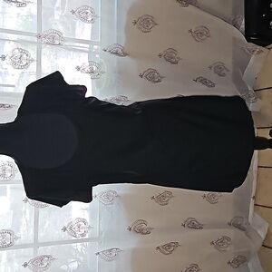 Planet Gold Black Short Sleeve Dress Size XL